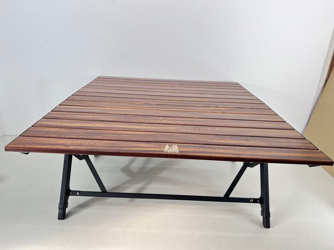 ogawa ハイ&ローテーブル ウッドテーブル アウトドア 美品