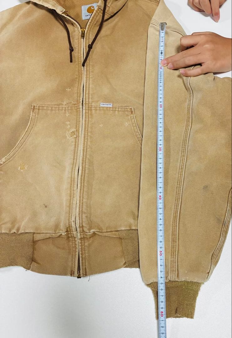 1月中値下げ‼️【超フェード】Carhartt アクティブジャケット　THE US