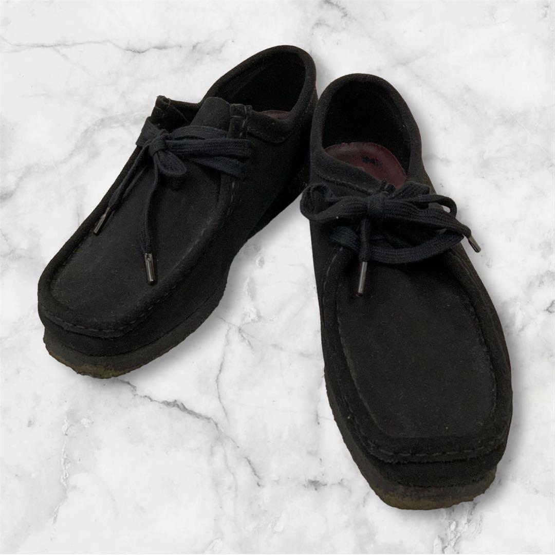 Clarks クラークス ワラビーシューズ ブラック 26.5cm