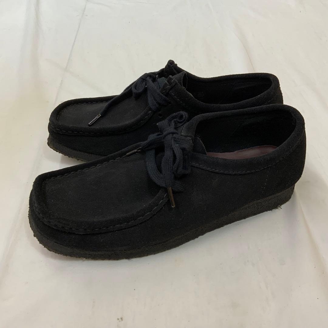 Clarks クラークス ワラビーシューズ ブラック 26.5cm
