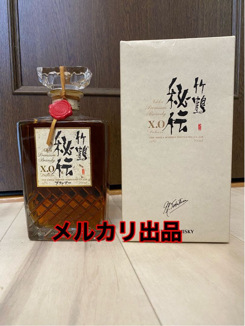 ニッカ　竹鶴　秘伝XOブランデー