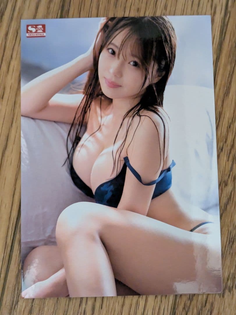 早坂ひめ　生写真　セクシー　女優　可愛い　青　ビキニ　s1