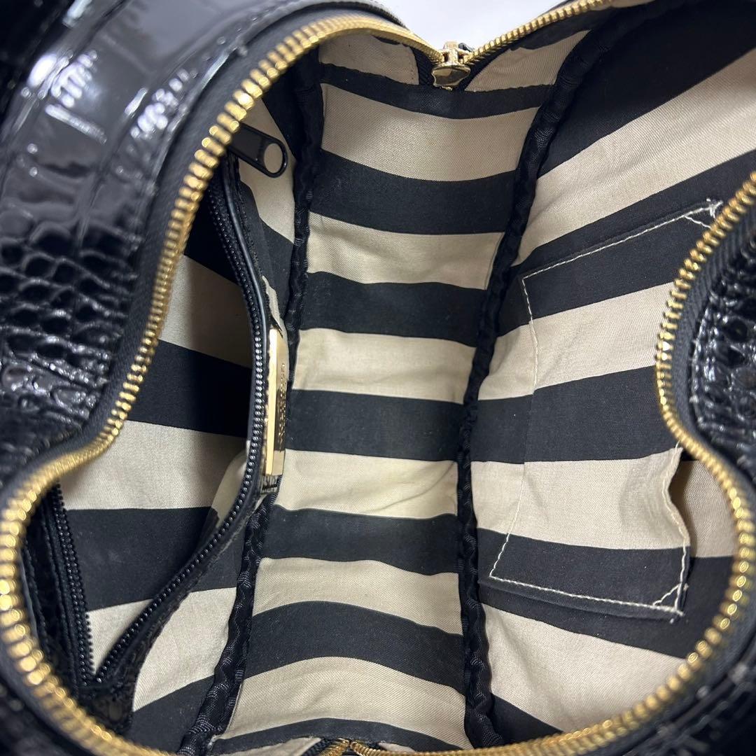 【未使用級】ヴィヴィアンウエストウッド オーブ 2way バッグ ハート クロコ