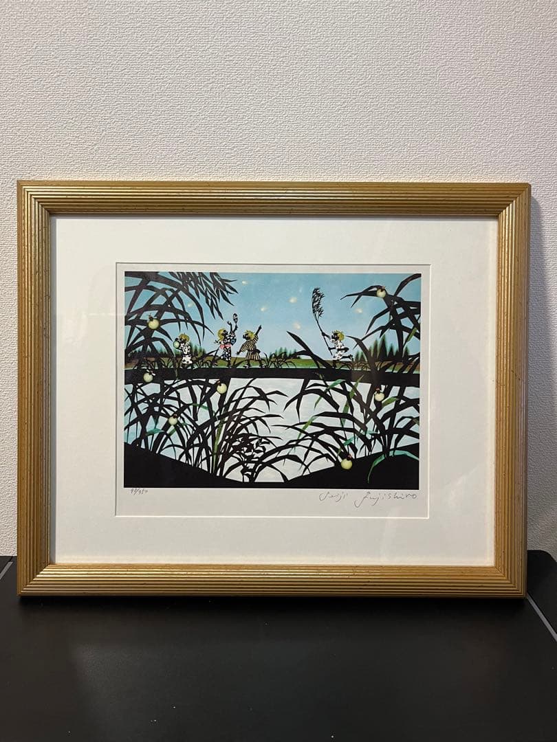 【sumi】藤城清治！ほたるこい！6月！レフグラフ！世界限定品！