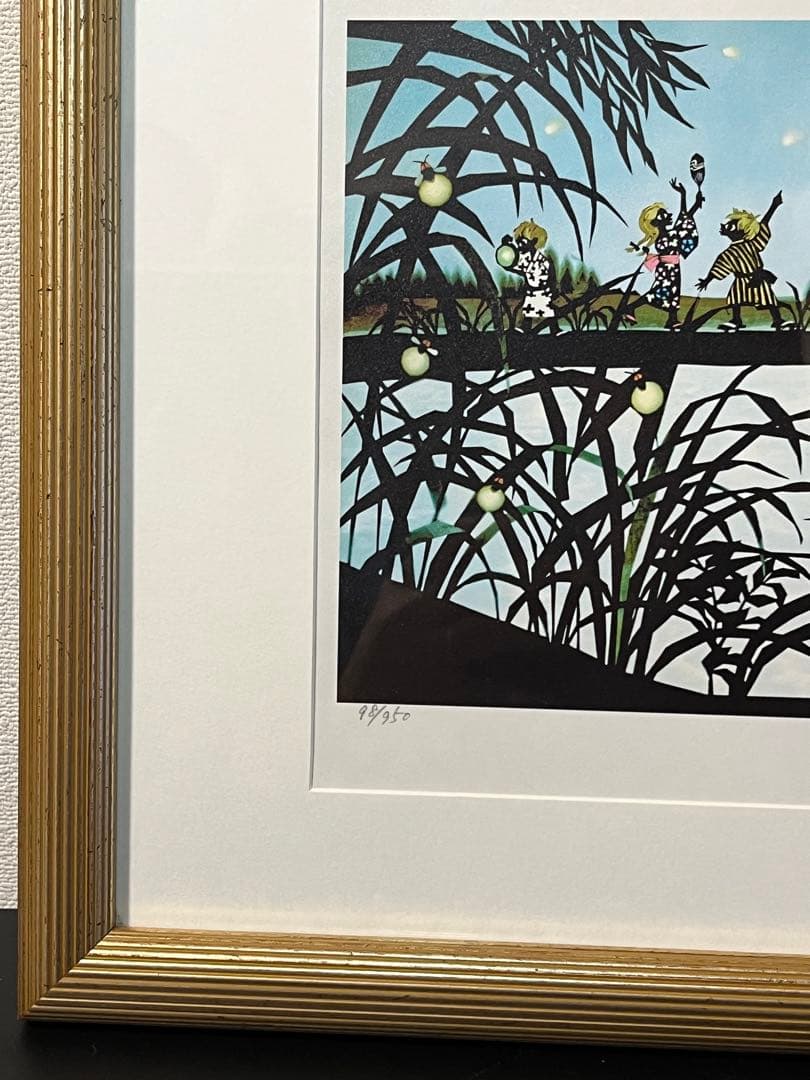 【sumi】藤城清治！ほたるこい！6月！レフグラフ！世界限定品！