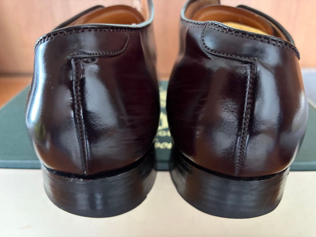 Alden 5350 9D プレーントゥ モディファイド コードバン オールデン