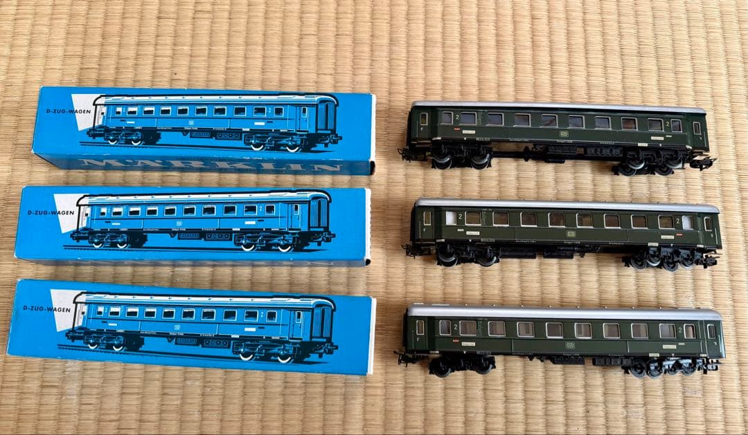 メルクリン　4037 2等客車　3点セット