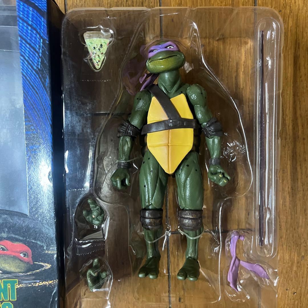 TMNT ミュータントニンジャタートルズ4体セット 1990ムービー NECA