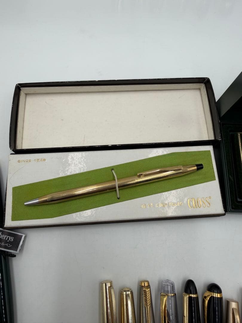 万年筆　ボールペン　シャーペン　ブランド　まとめ　　売り　モンブラン　クロス　等