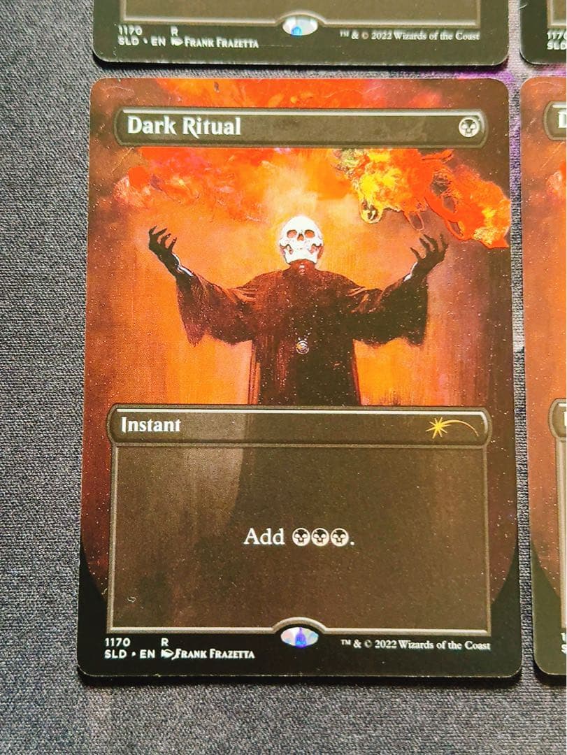 【SLD通常版】暗黒の儀式　英語　4枚セット