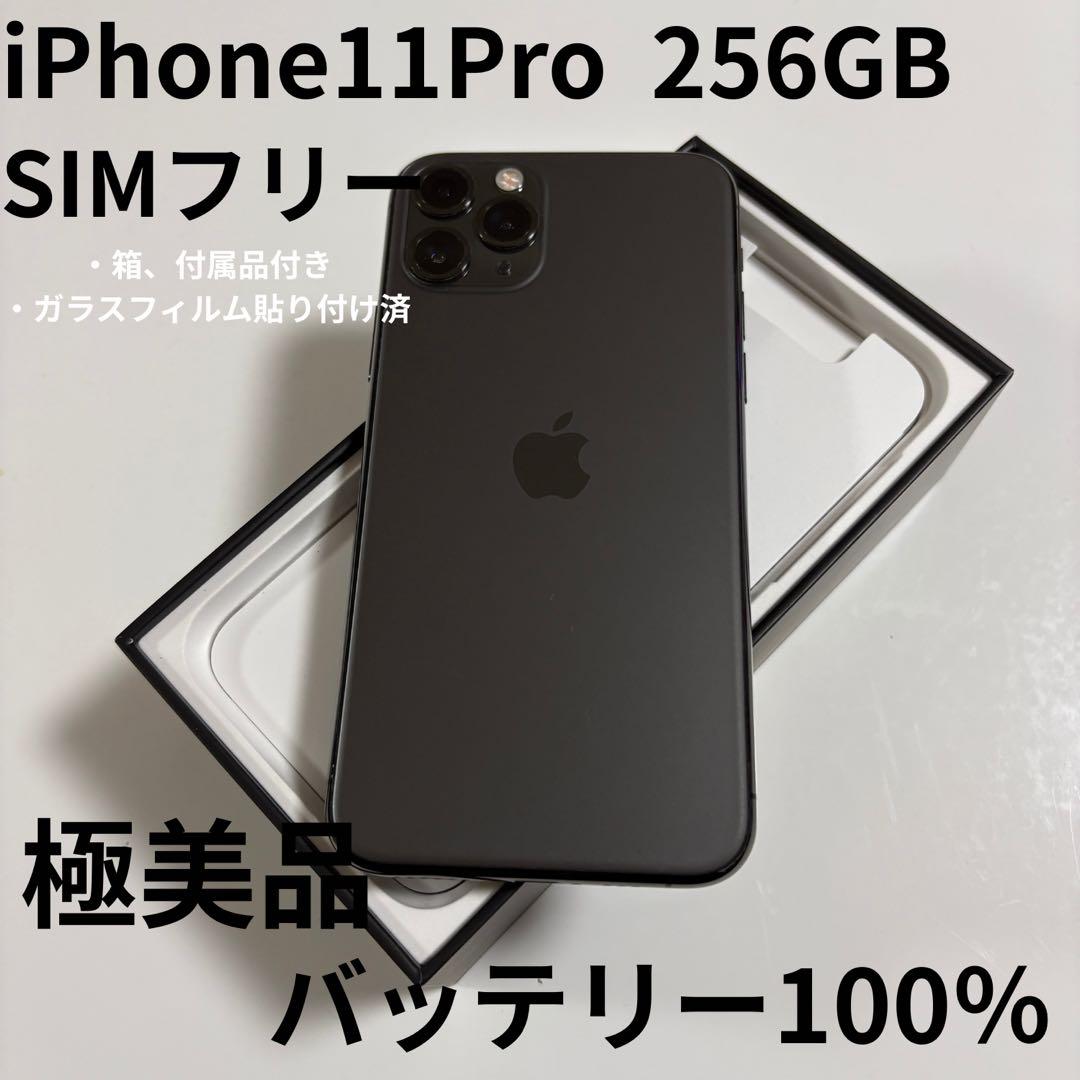 【極美品】iPhone 11 Pro 本体 256GB SIMフリー