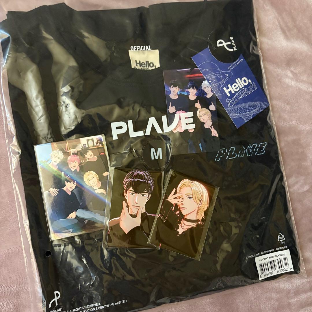 【タグ付き新品未使用品】PLAVE 1ST FANCON Tシャツ Mサイズ