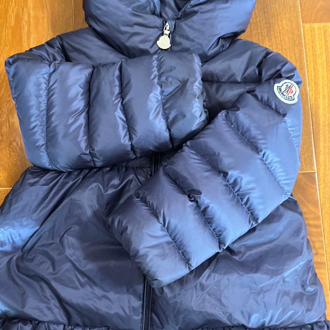 MONCLER ネイビー ダウンコート　ベビー　90