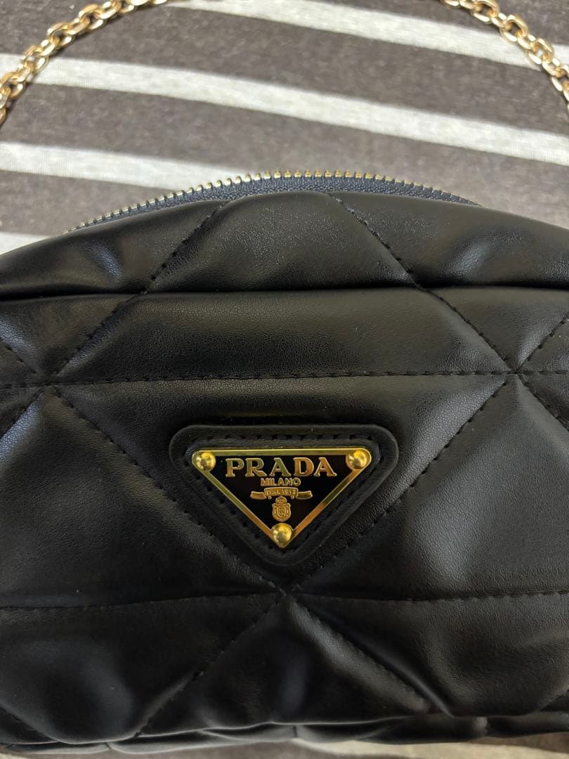 早い者勝ち　PRADA ブラック ショルダーバッグ2WAY ノベルティ　新品
