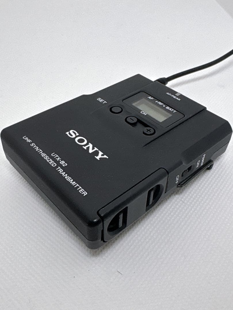 【美品】 SONY UTX-B2 URX-P2 ワイヤレスマイク 送受信機