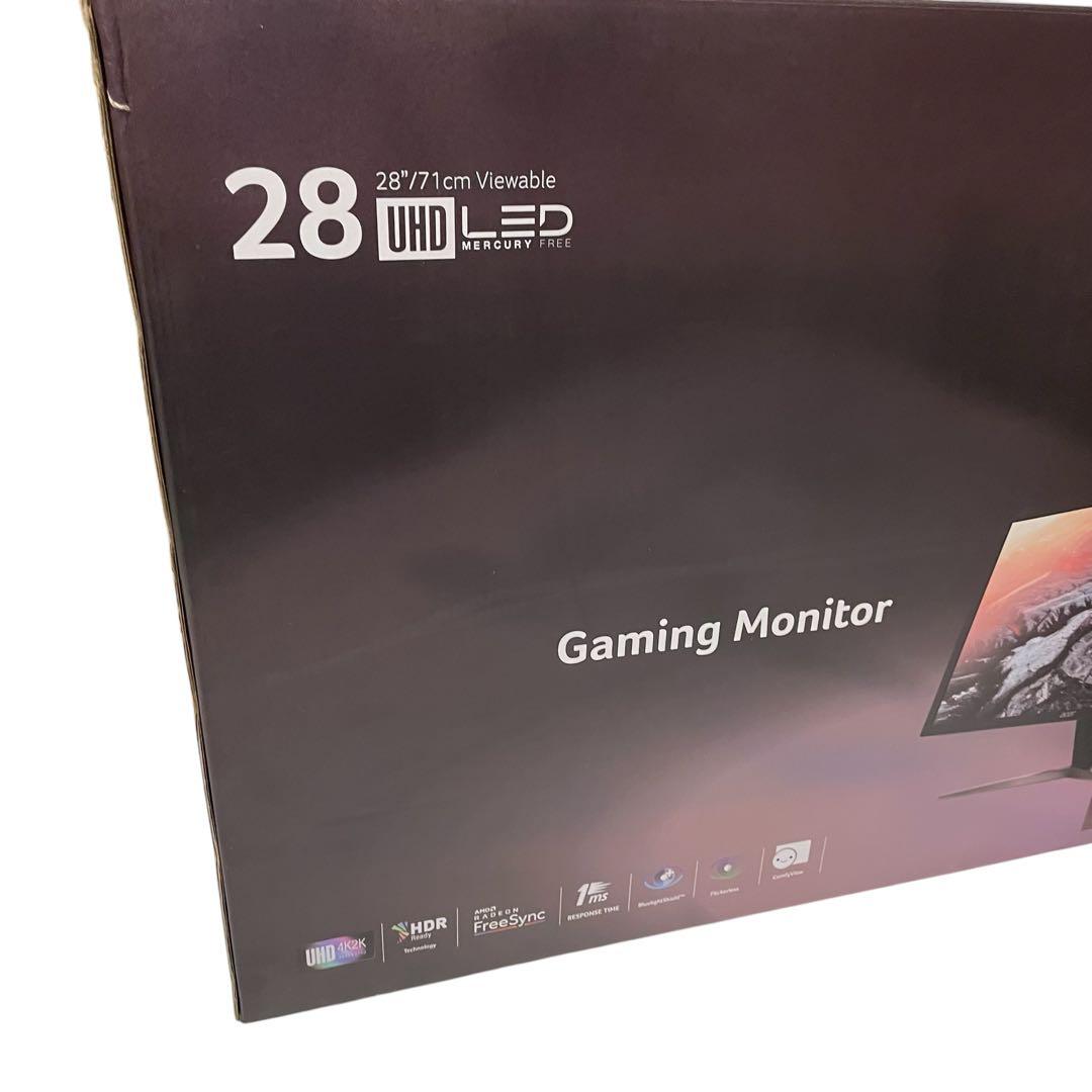 【美品】acer ゲーミングモニター ディスプレイ 28インチ4K KG281K