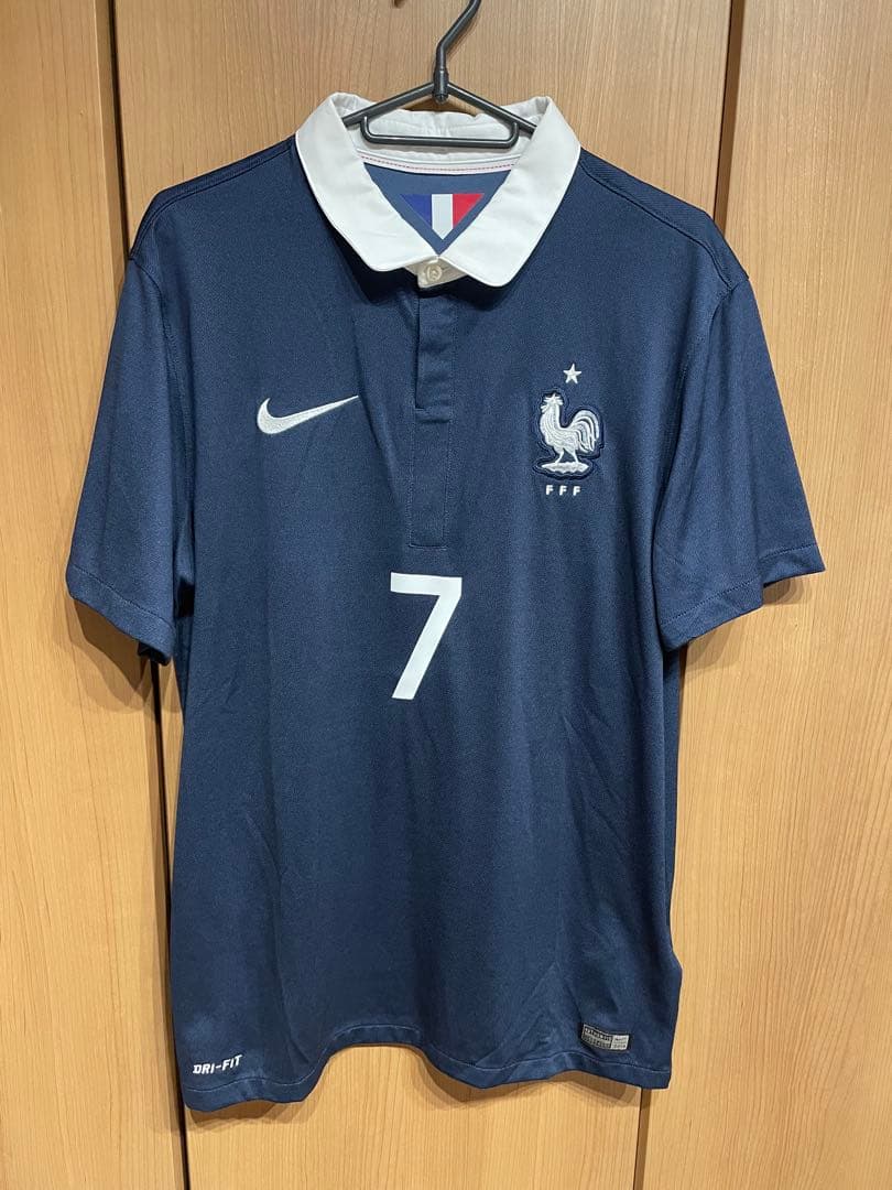 フランス代表ユニフォーム2014 ホーム　フランク・リベリー