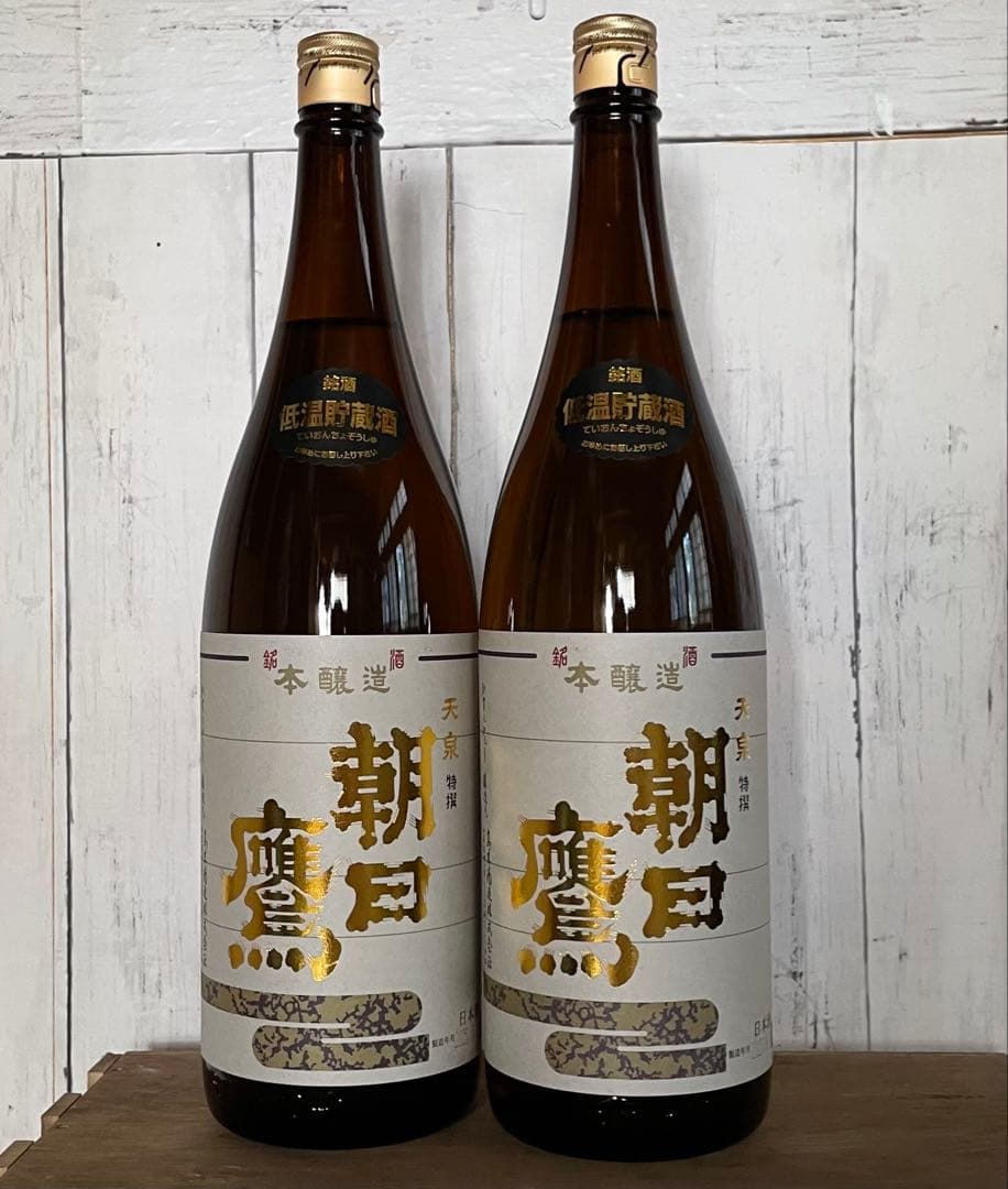 朝日鷹 1.8L 2本　2025.8月B日本酒 高木酒造