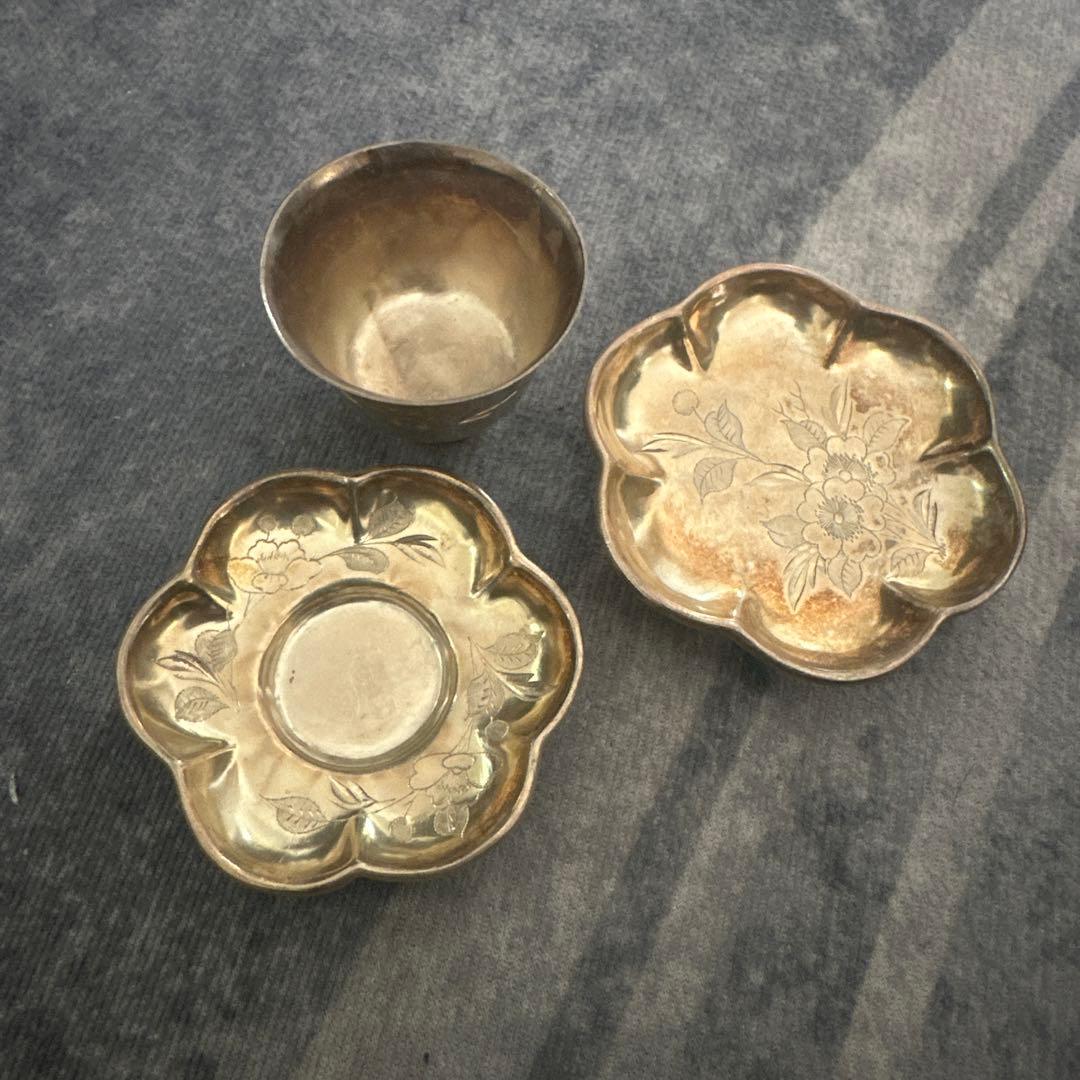 アンティーク雑貨 Rare vintage 20century pure silver