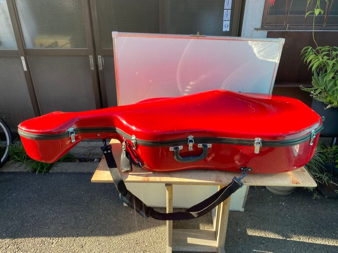 メーカー不明　チェロ　ハードケース　全長1320 中古品