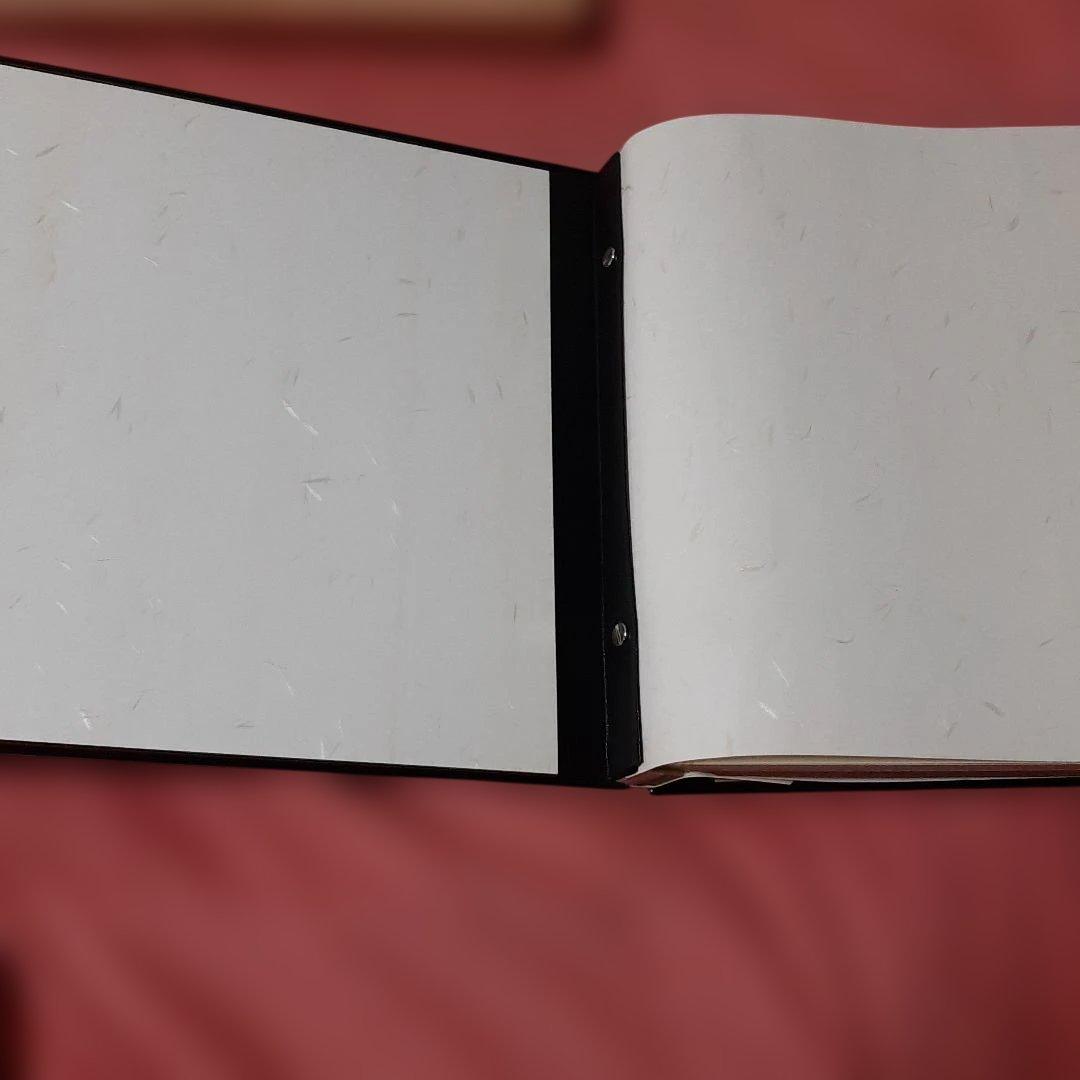 新品◆大阪　淀屋橋　尚美堂造◆螺鈿アルバム貝装飾◆漆工芸◆木箱入り