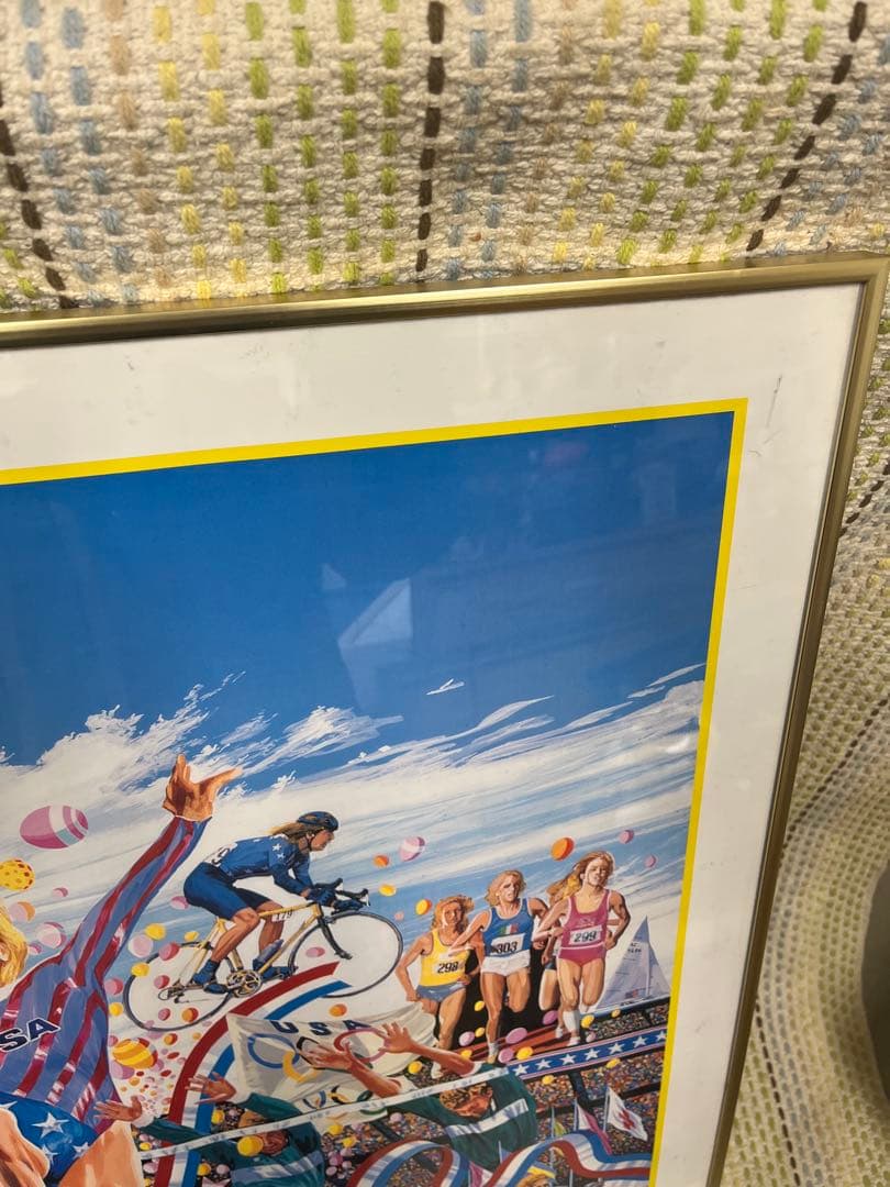 ヒロ・ヤマガタ　1988 US SUMMER OLYMPIC TEAM ポスター