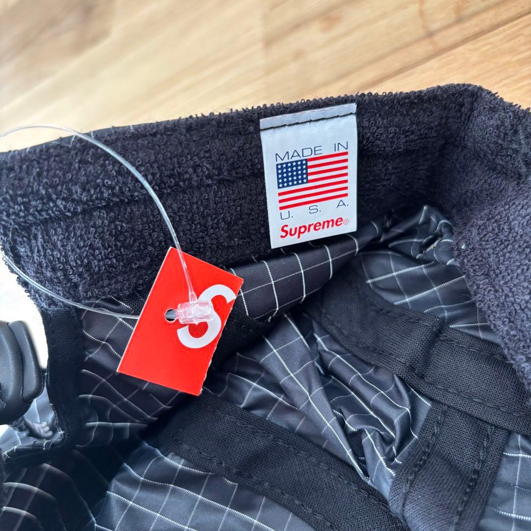 【タグ付】Supreme Contrast Ripstop Camp Cap 黒