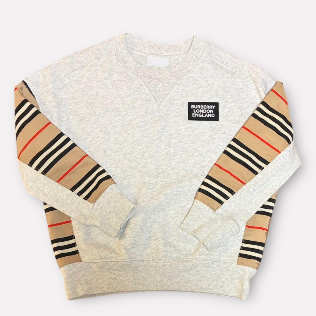 BURBERRY バーバリー キッズトレーナー 6Y 116cm 袖ノバチェック