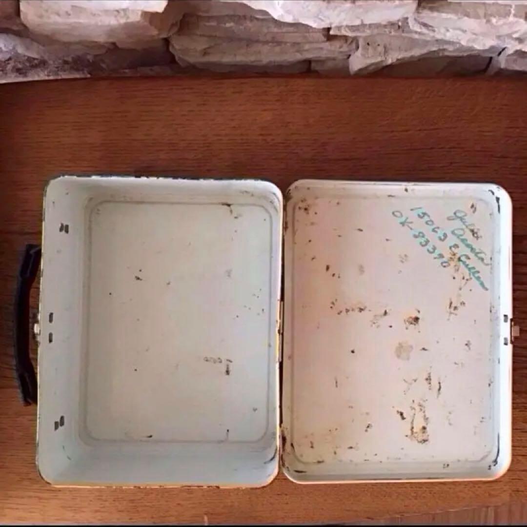 60s ポパイ POPEYE ブリキランチボックス 水筒付き ビンテージ