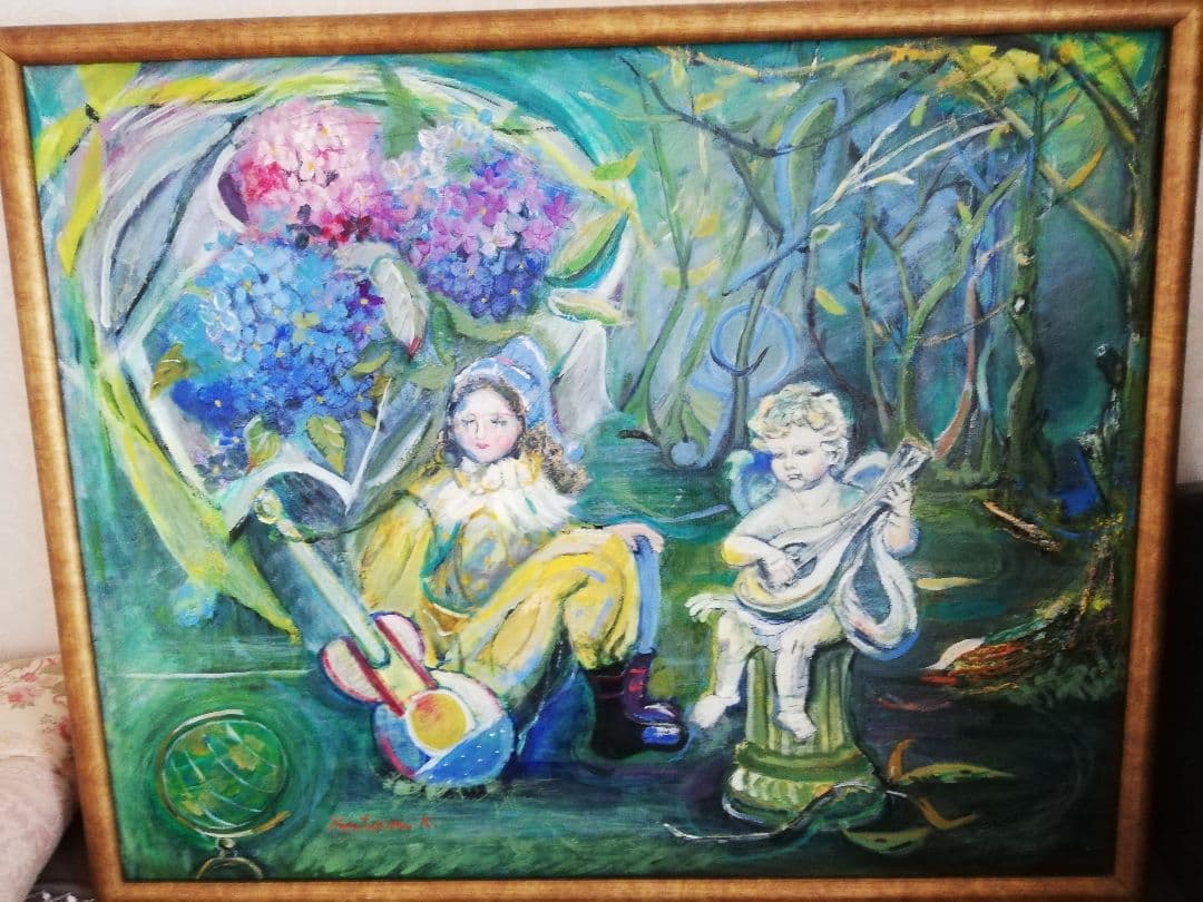 画家「ひとみ」さんの油絵