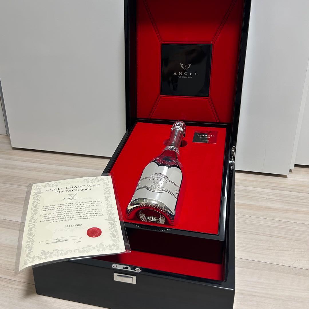 【未開栓】エンジェルシャンパンヴィンテージプラチナシリアルNo.3118