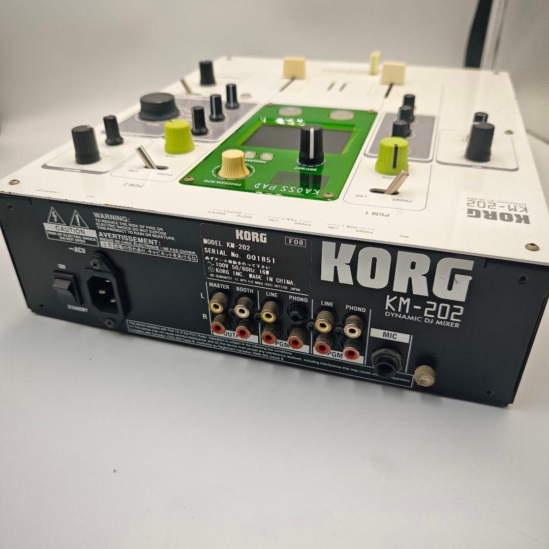 KORG km-202 kaoss pad カオスパッド コルグ DJミキサー