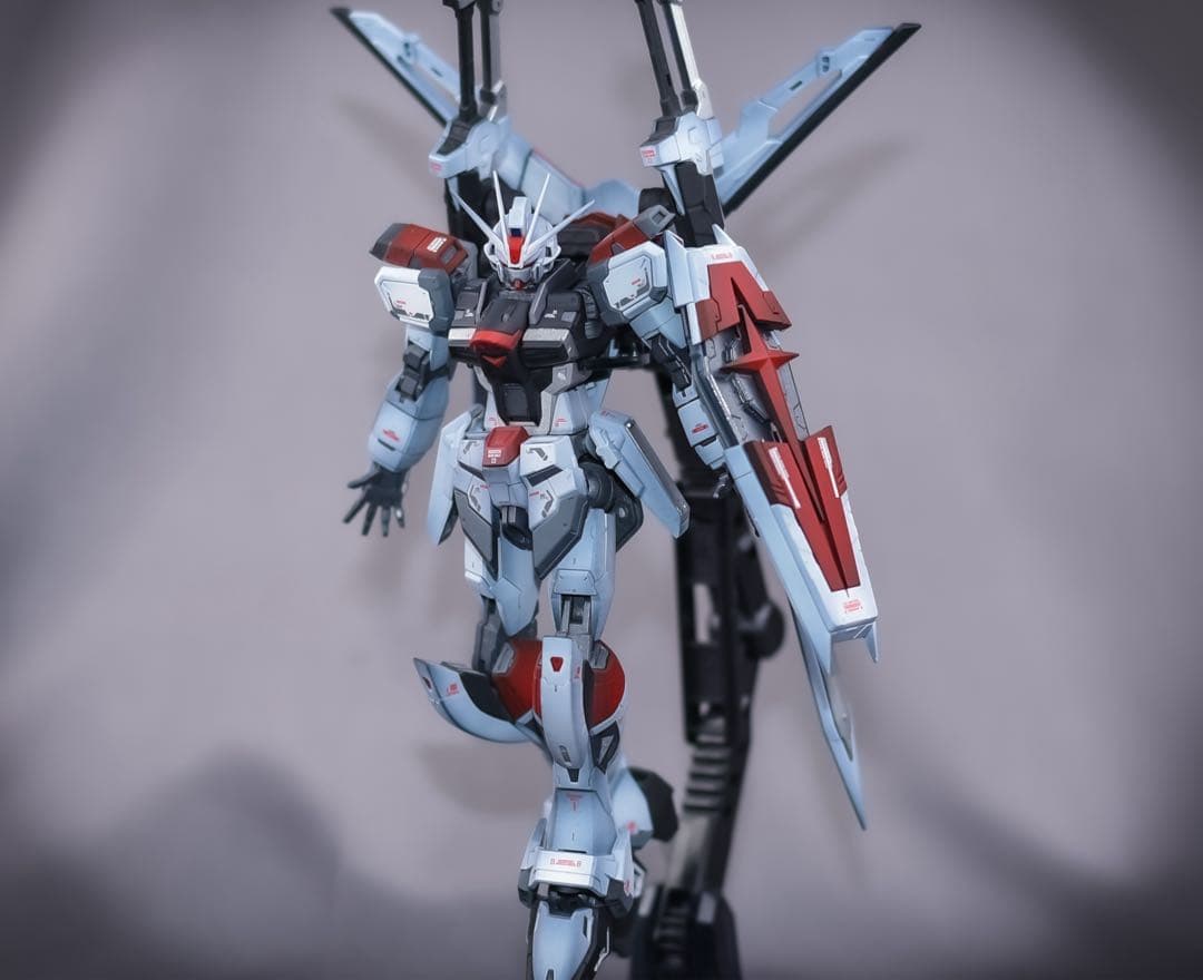 rg 1/144 ソードインパルス 塗装 完成品