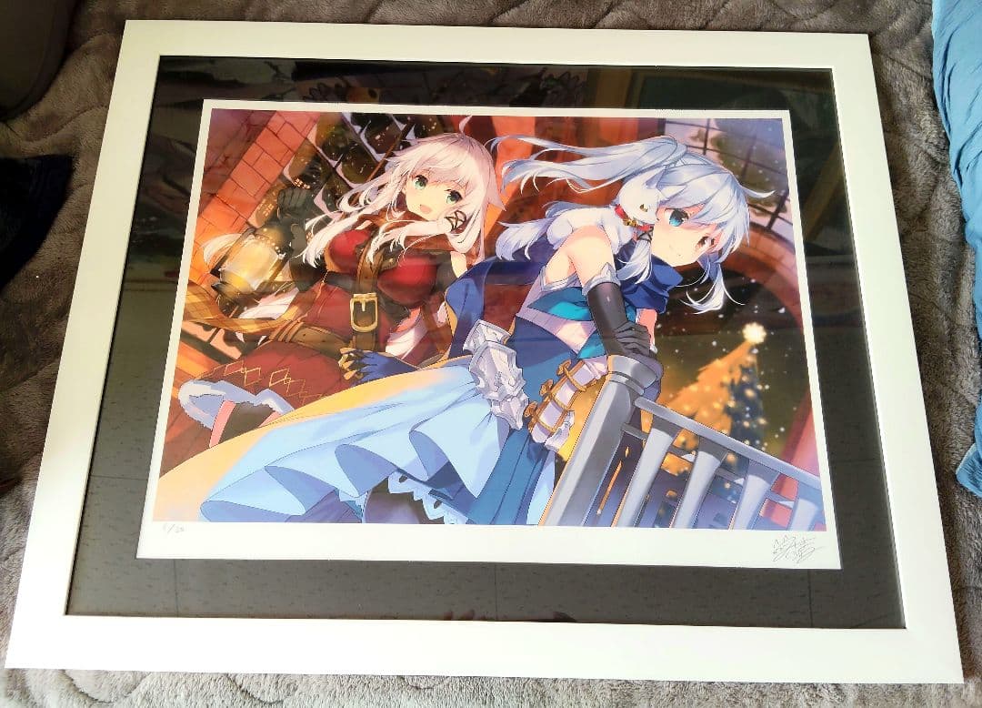 三嶋くろね先生　版画「Sacred Night」