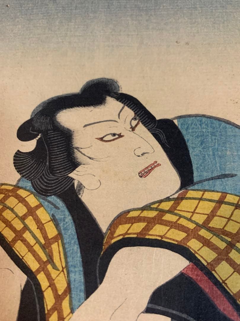 木版画 江戸時代 浮世絵師 歌川国貞 大判 木版浮世絵 武者絵 美人絵 日本画