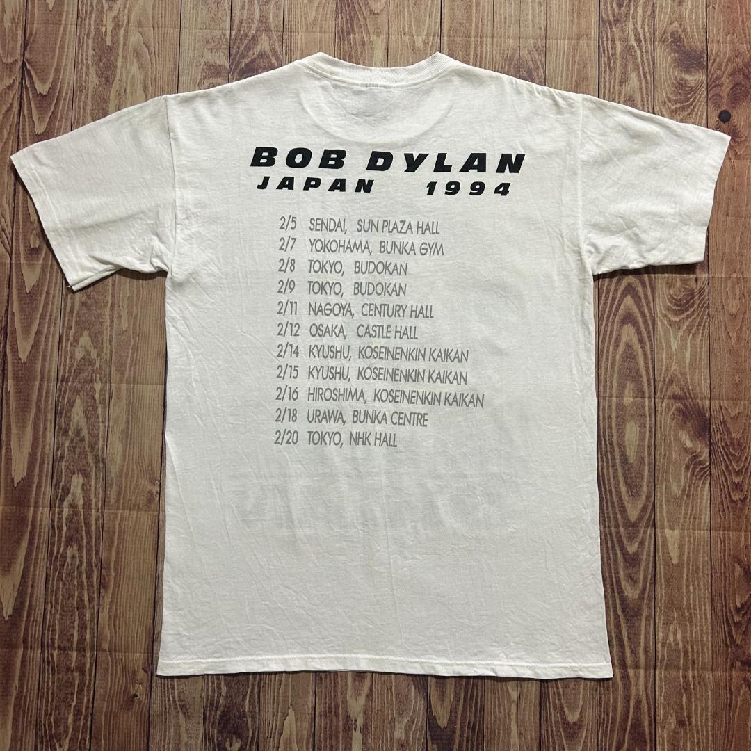 未着用 ボブ・ディラン 94年来日 バンドTシャツ L BOB DYLAN