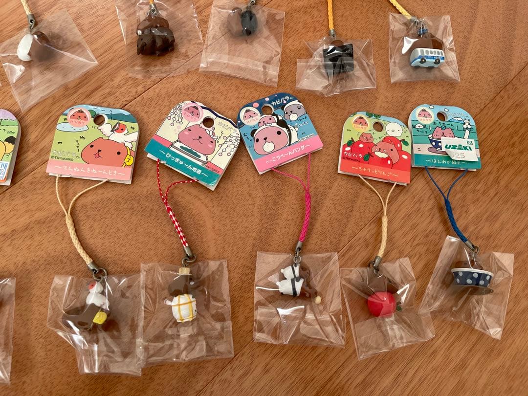 カピバラさん ご当地根付ストラップ まとめ売り