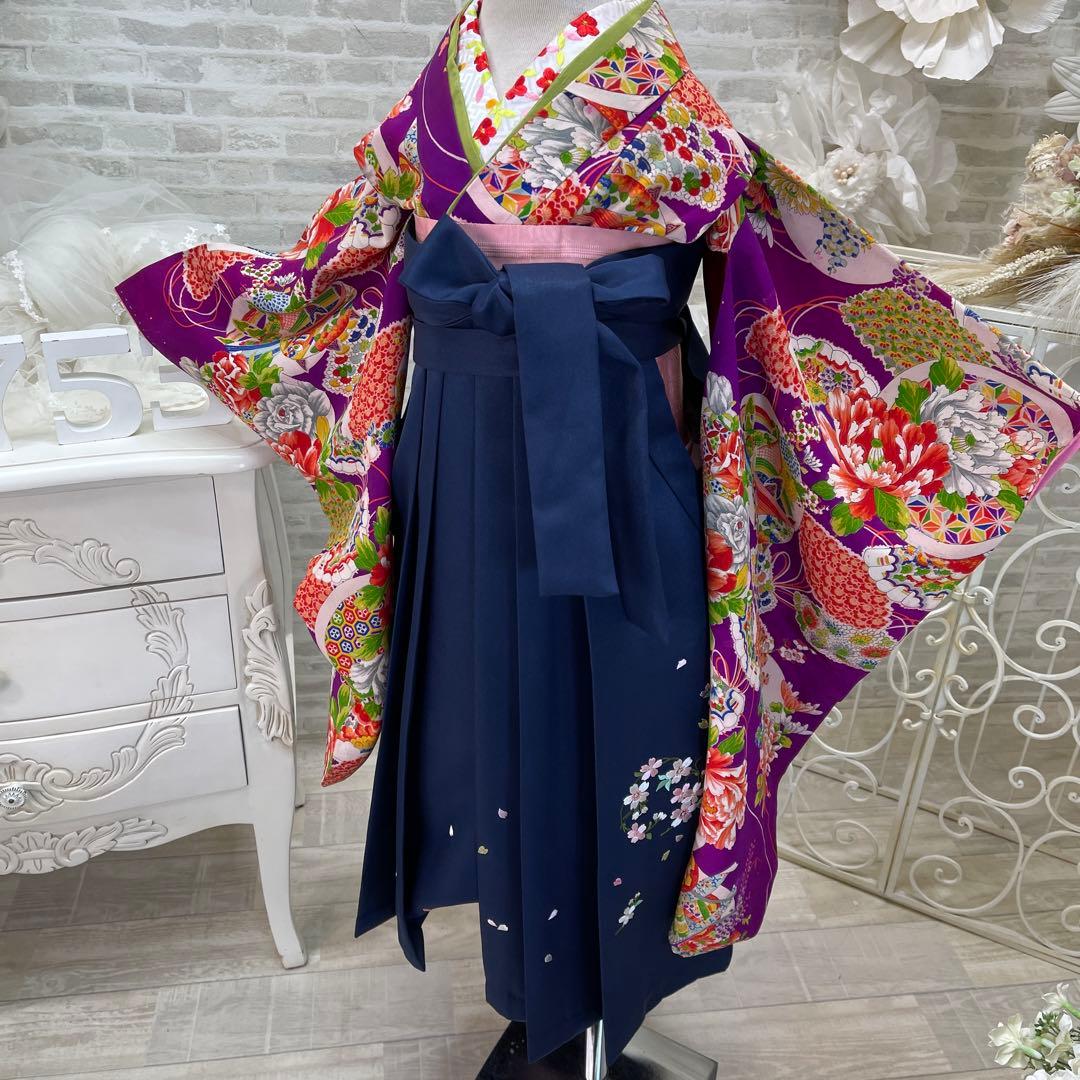 にゃんこ★アンティーク七五三着物セット★3歳用