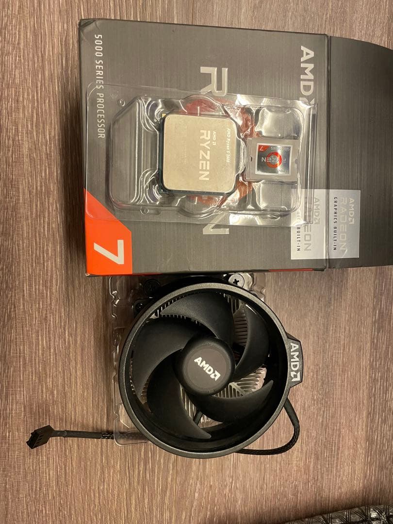 AMD Ryzen 5 CPU クーラー付き