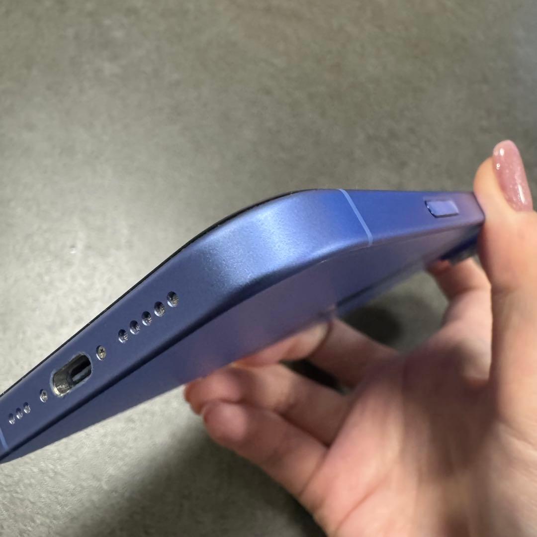 【お値下げ】iPhone16 128GB ウルトラマリン【美品】