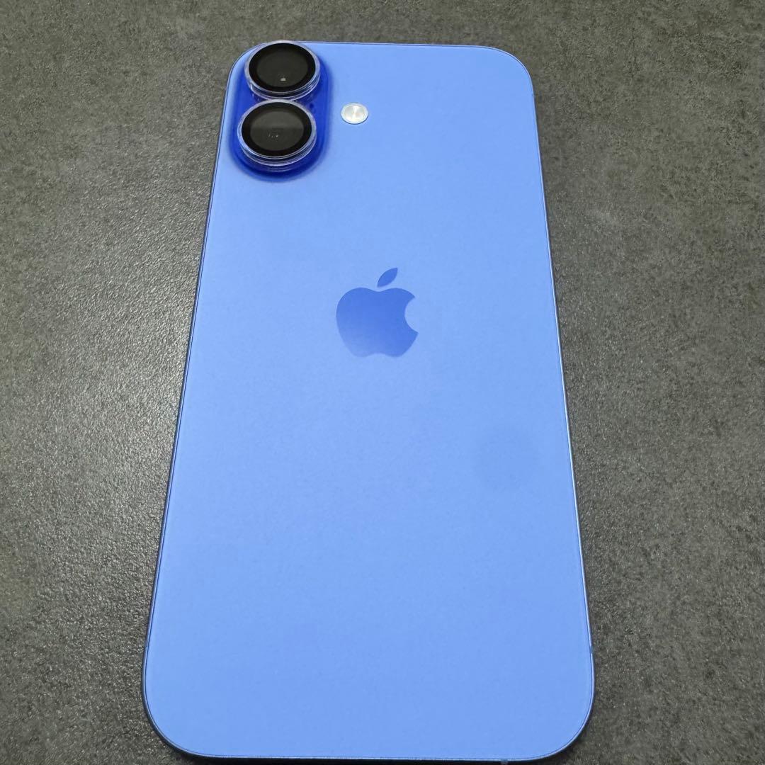 【お値下げ】iPhone16 128GB ウルトラマリン【美品】