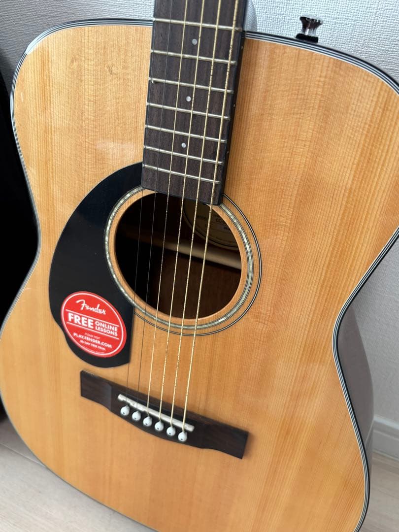【◎希少•美品】Fender アコースティックギター CC-60S 左利き用