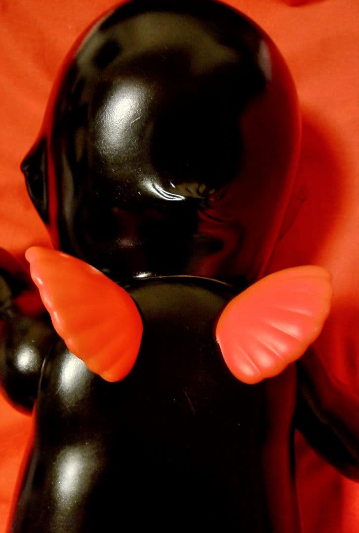 大きいキューピー人形　大きいフィギュア　昭和レトロ ソフビ人形アニメキャラ