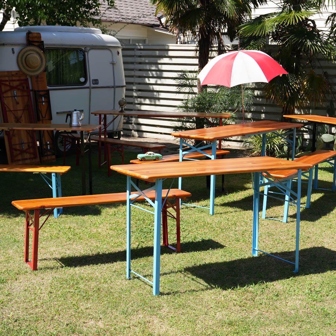 早い者勝ちダルトン　ビアテーブル 130 SAX 折りたたみ　テーブル　キャンプ