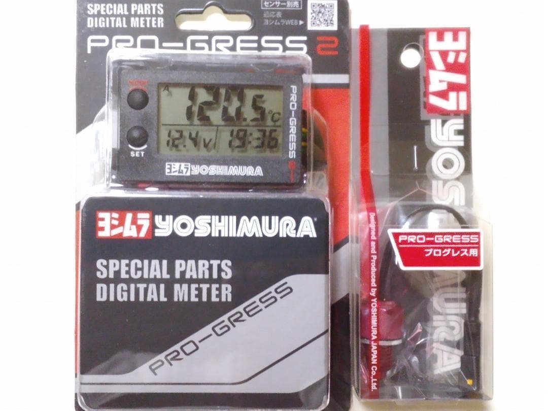 Gセンサー付き PRO-GRESS2 マルチテンプメーター　 CB750K