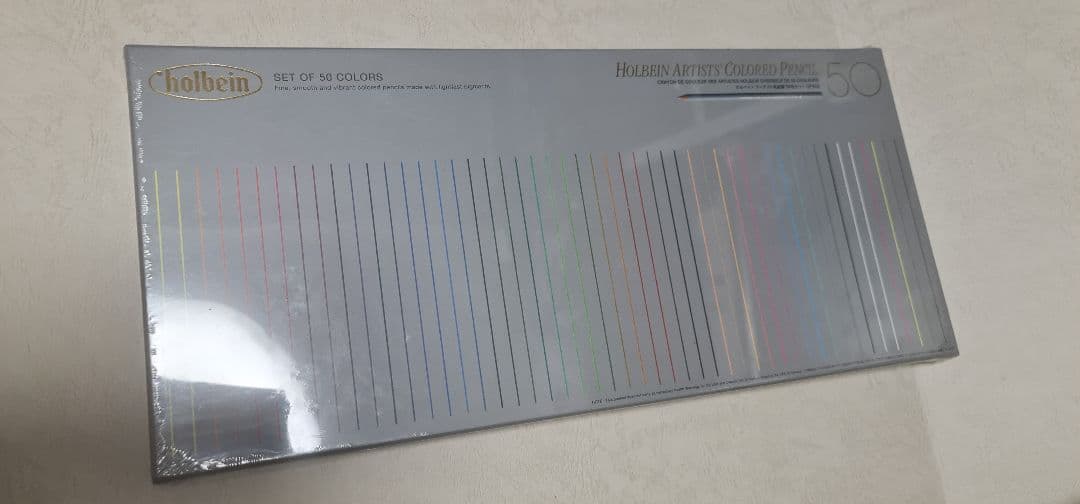 斎藤清美 ホルベイン アーティストカラー色鉛筆 50色セット