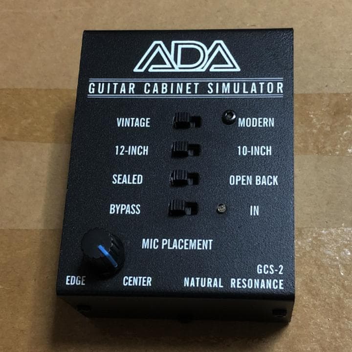 箱アダ付 ADA GCS-2 ギター キャビネット シミュレーター 検 MP-1