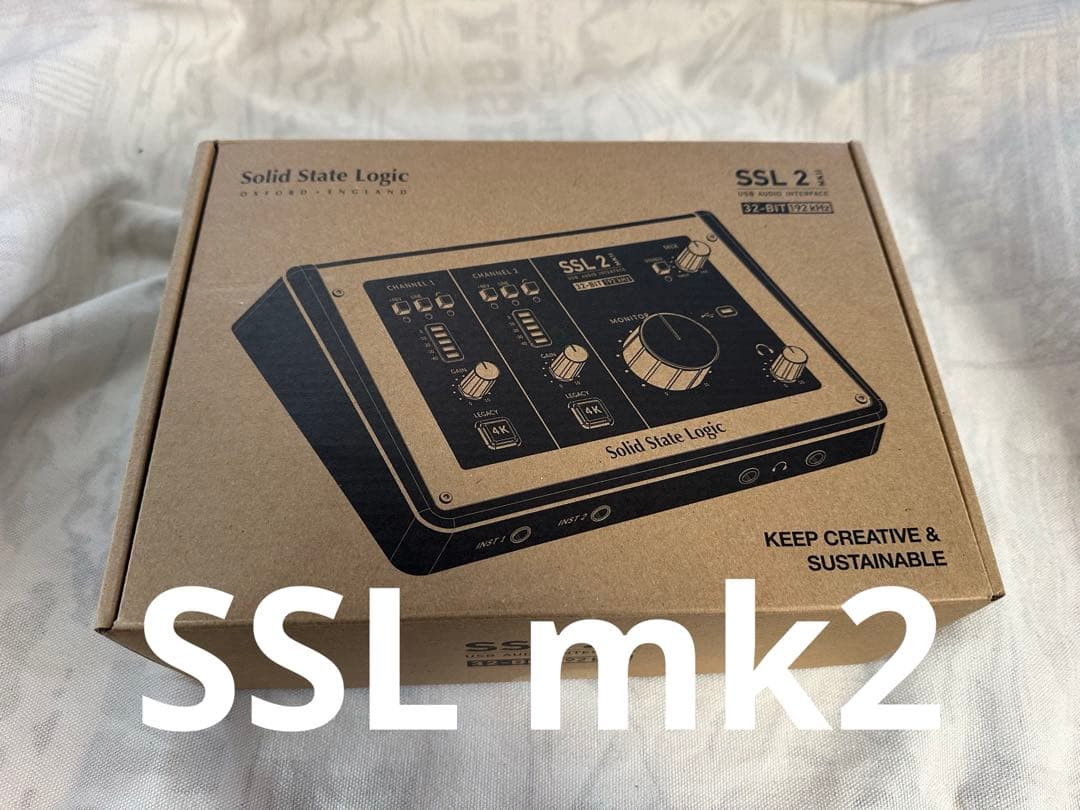 DTM・DAW Solid State Logic SSL 2 mk2