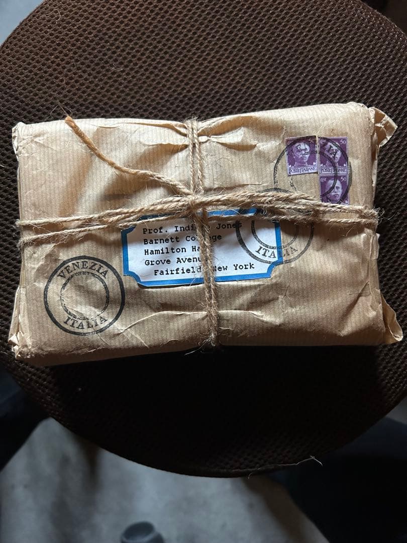 インディージョーンズ　聖杯手帳　ストーリープロップ