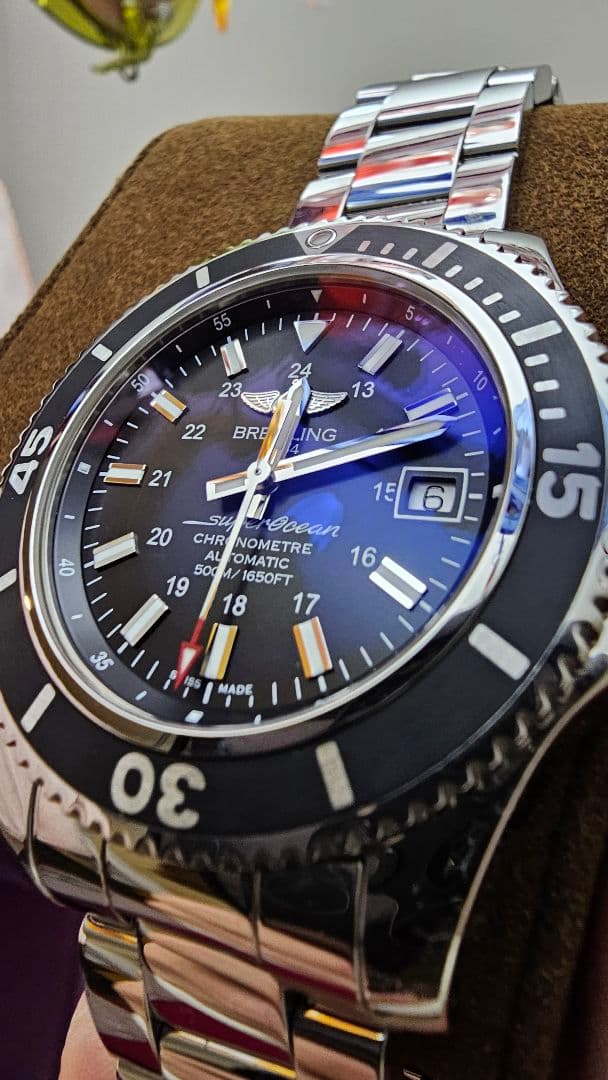 【maegju】BREITLING Superocean 自動巻き腕時計